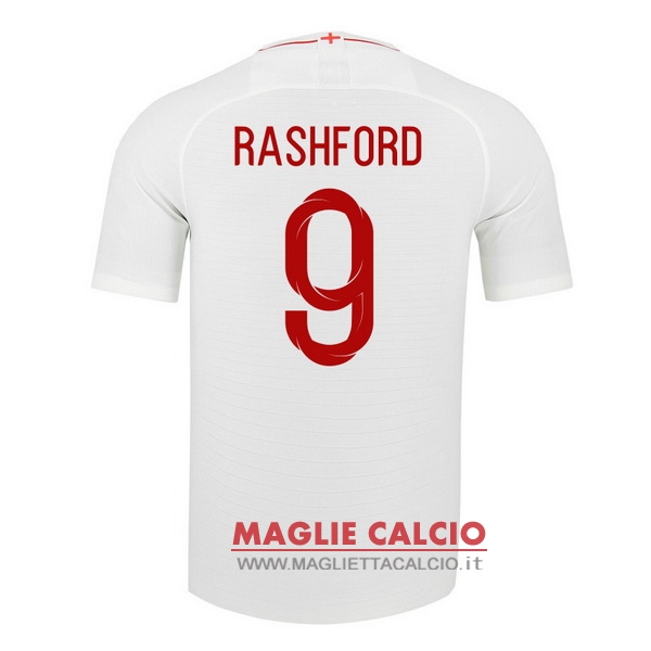 nuova maglietta inghilterra 2018 rashford 9 prima